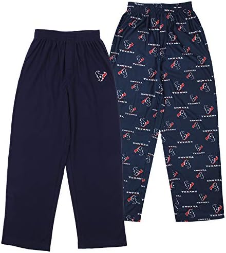 Комплект от две Флисовых панталони Outerstuff за младежта NFL (8-20 години), Houston Texans