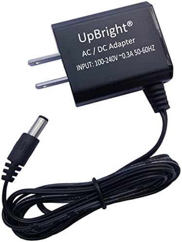 Адаптер UpBright 5, ac/dc, съвместим с преносими led система Orascoptic Zeon Endeavour 922008-1 MW170KB0503B01 MENB1010A0503B01 SL, осигурява храна 5, 2.0 A, 5 vdc, 5.0, захранващ кабел, Зарядно устройство