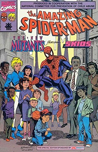 Спайдърмен и Нови мутанти 1 VF / NM ; Комиксите на Marvel | Уолт Саймонсон