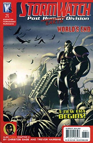 StormWatch: P. H. D. #13 VF / NM ; комикс WildStorm | Краят на света