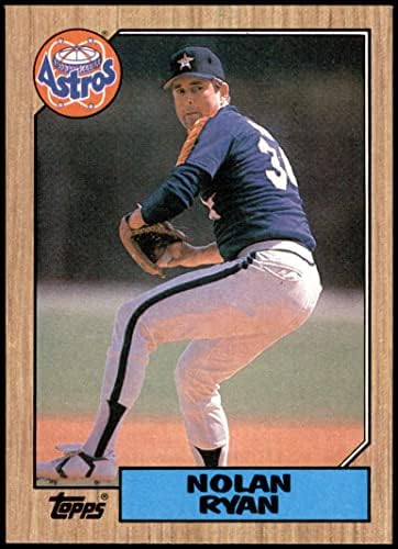 1987 Topps 757 Нолан Райън Хюстън Астрос (Бейзболна картичка) Ню Йорк / MT Astros