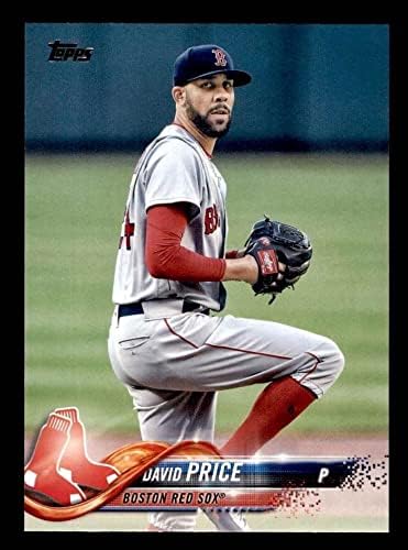 2018 Topps 411 Дейвид Прайс Бостън Ред Сокс (бейзболна картичка) NM /MT Red Sox
