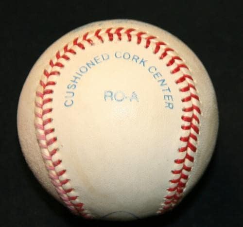 Тим Lincecum Подписа OAL Baseball С Автограф от Гигантите Angels PSA/DNA AL87543 - Бейзболни топки с автографи