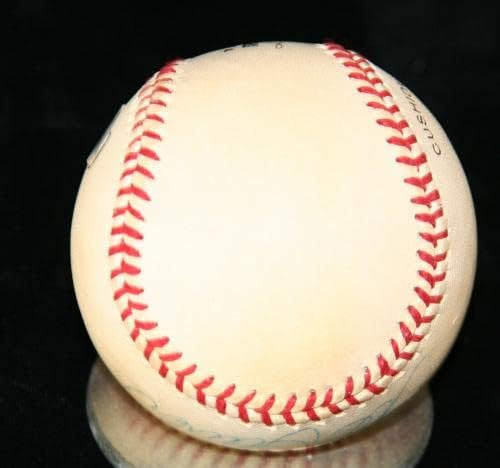 Ел Оливър Подписа ONL Baseball С Автограф Pirates Изложения PSA/DNA AL87527 - Бейзболни топки с автографи