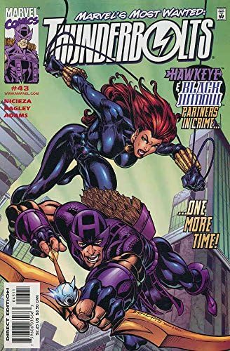 Цип 43 до края; Комиксите на Marvel | Черната вдовица hawkeye