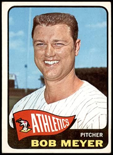1965 Topps # 219 Боб Майер Канзас Сити Атлетикс (Бейзболна картичка) VG/EX Атлетикс