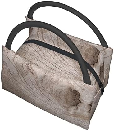 Чанта за обяд с принтом Evealyn Wood Grain - Обяд-Бокс Преносими богат на функции Термоизоляционная чанта, Подходяща