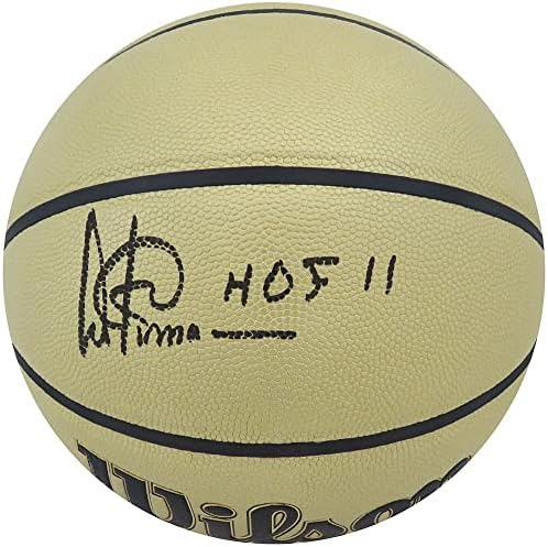 Artis Гилмор подписа Уилсън Gold Баскетбол НБА с КОПИТО'11 - Баскетболни топки с автографи