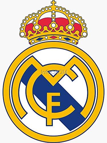 Real Madrid - Футбол - Графична стикер - Стикер за автомобил, Стена, Лаптоп, Мобилен, Камион за прозорци, автомобили,