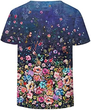 Лятна Есенна Памучен Женска Тениска С Къс Ръкав 2023 Vneck Графична Блуза за Късна Закуска, Тениска за Момичета ZV ZV