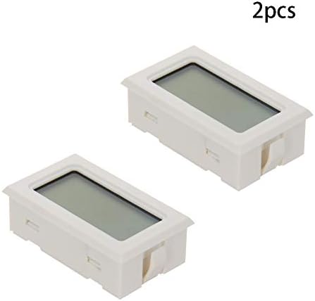 Othmro Бели Цифрови Измерители на Температурата И Влажността, Термометър за стая, Влагомер, LCD Дисплей, Градус