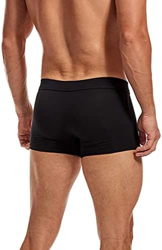 Bmisegm Мъжки Къси Панталони-Боксерки, Мъжки Модни Гащи, Панталони Секси Гащи С Подворотом Бельо, Панталони