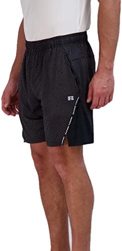 Мъжки къси панталони Russell Athletic Dri-Power Armor 2.0 Performance с къс ръкав по вътрешния шев 7 инча