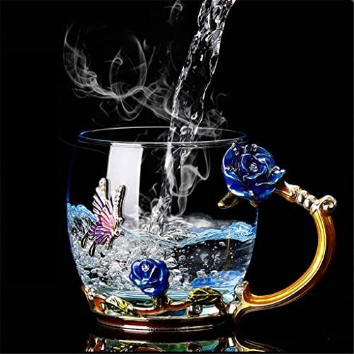 GPPZM Эмалированная Чаша за вода, определени за чайника, Цвете Чаша за чай, Чаша за сок, термостойкая Чаша от