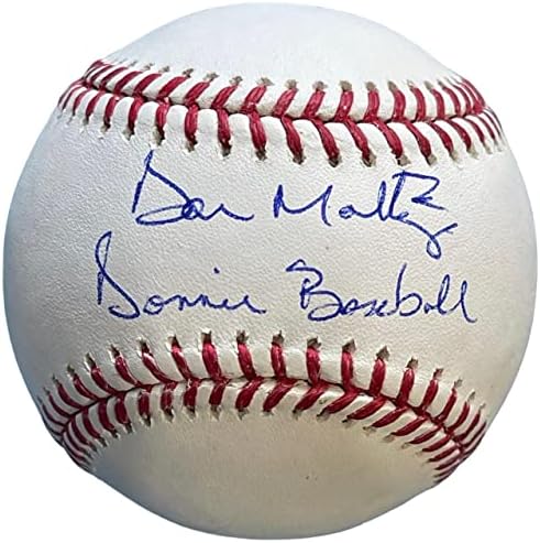 Дон Маттингли Подписа Официален MLB Бейзбол с Надпис Donnie Baseball - Бейзболни топки с автографи
