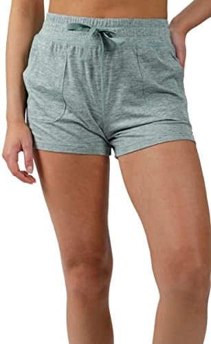 Леки къси панталони за отдих 90 Degree By Reflex - Ежедневни Летни Шорти от Джърси за Жени