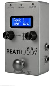 Уникален Звук BeatBuddy MINI 2: Педала на Китарен ефект за дръм машини Hands Free