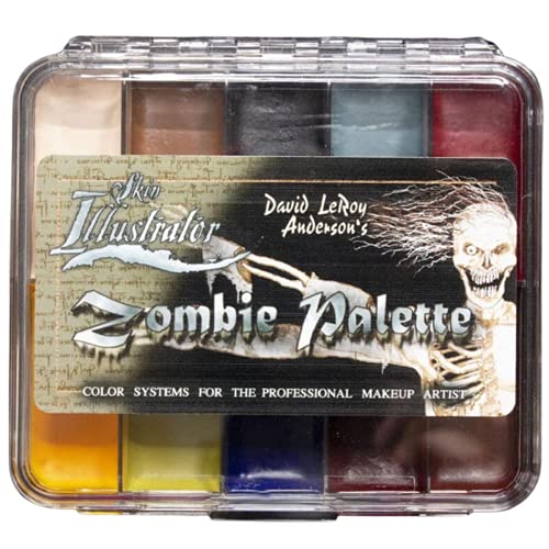 Илюстратор на кожи PPI В комплекта Zombie Makeup Palette