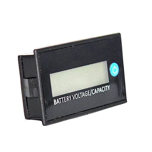 Taidacent 12 24 36 48 В Оловно-Киселинната монитор ниво на батерията Измерител на нивото на литиева батерия LCD Тестер Останалите Капацитет на батерията с аларма ниско ниво н