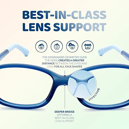 TEMPO: Нечупливи Детски очила - Гъвкави Модерни очила за деца - 3006