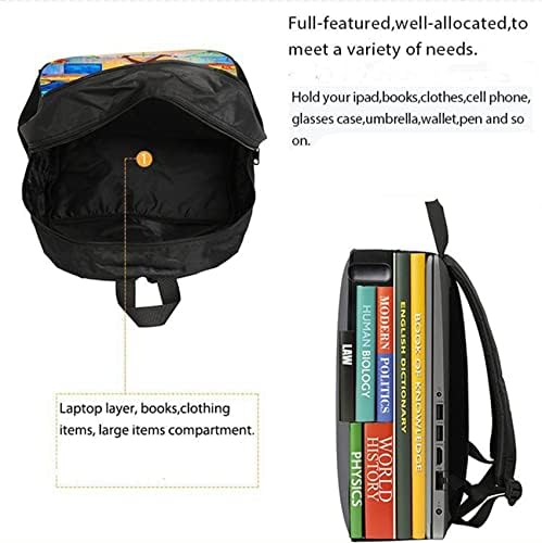 Училищен Раница-Трансформатор GENGX за юноши и момчета с графичен Дизайн-Optimus Prime Bookbag, Чанта за лаптоп