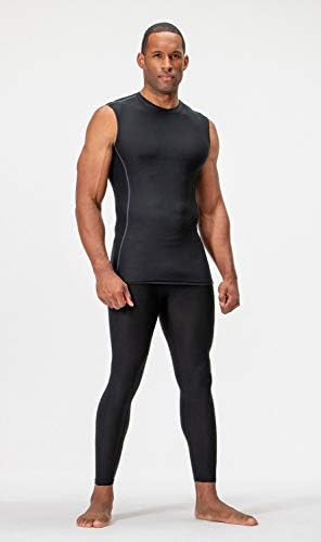 DEVOPS 3 Опаковки Мъжки Спортни Компрессионных Блузи Без ръкави