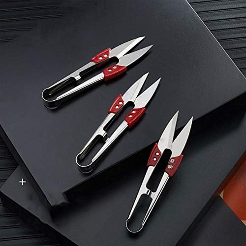 QYTECjd Ножици за Бродерия Ножици За Прежди От Неръждаема Стомана Ножици За Рязане и Шиене Ножици За Кръстат