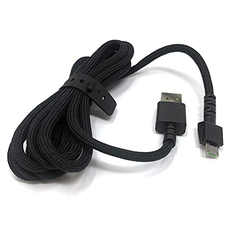 Подмяна на USB-кабел за зареждане за безжична Геймърска мишка Naga Pro 20000 DPI/DeathAdder V2 pro/Василиск/Viper