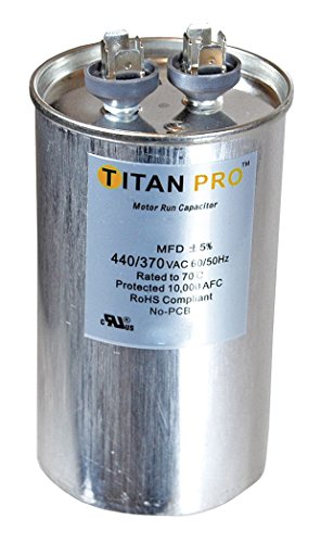 Titan TRCFD305 Двойна Номинална Кондензатор за стартиране на двигателя през Цялата MFD 30/5 Волта 440/370