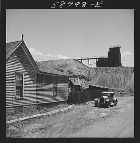 Исторически находки Снимка: Стар миньорски град, Лидвилл, Колорадо, Колорадо, окръг Лейк, Марион Пост Уолкът,