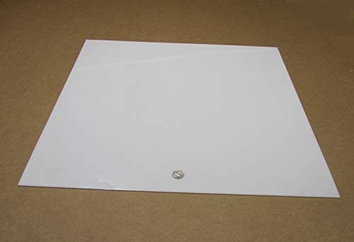 Бял ацеталевый пискюл Delrin. 094 (3/32) Дебелина x 24 Широчина x 24 с Дължина 2 бр.