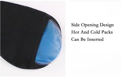 Коприна маска за сън Super Smooth Eye Cover за сън, Неутрални по отношение на пола (черен)