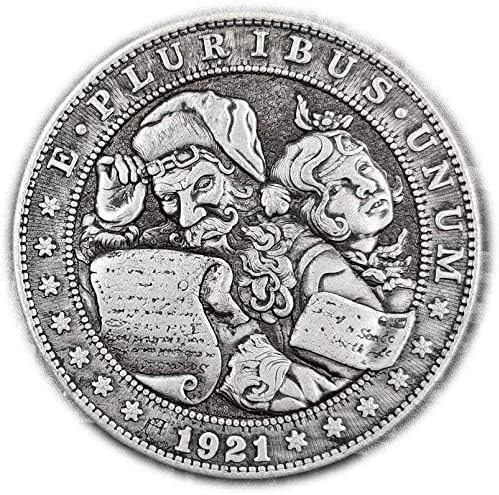 Монета на Повикване Сребърна Древнеримская Монета Чуждестранна Копие сребърно покритие Възпоменателна Монета