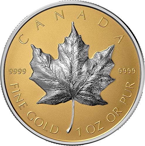 2023 DE Модерна Възпоменателна монета PowerCoin Maple Leaf със си ултра-терен 1 Унция Златна Монета 200$ Канада