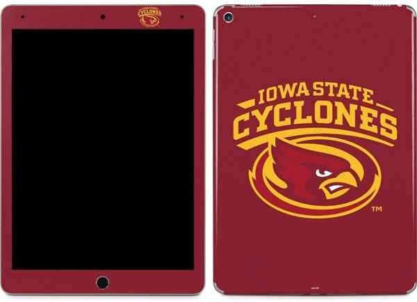Стикер Skinit за таблет съвместима с iPad Air 10.5 инча (2019) е официално лицензиран дизайн College Cyclones