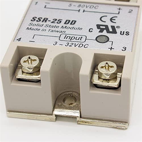 HIFASI 25DD SSR entrada 3 ~32VDC carga 5 ~80VDC DC монофазный реле за постоянен ток за estado солидо