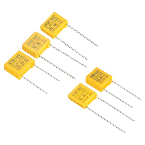 Предпазни кондензатори PATIKIL, 1 Комплект /25 бр. 0.001/0.01/0.022/0.047/0.1 Комплект кондензатори от полипропиленова