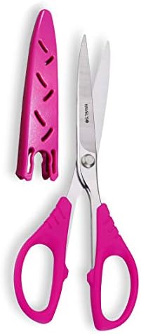 Ножици за Шиене Havels Sew Creative С Фини Зъби 7-инчов -Розов, Удобни дръжки 30178