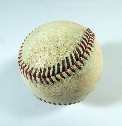 2021 Wash Nationals Col Rockies Играта Използва Бял бейзбол Томпсън Тапиа Фал - Играта Използва Бейзболни топки