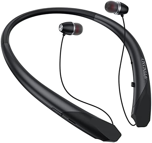 Bluetooth слушалки с шейным каишка, Bluetooth Слушалки с микрофони и вибрации при разговор, Спортни, Защитени
