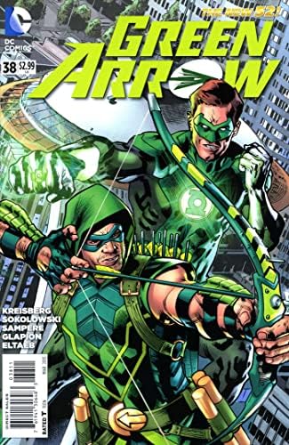 Зелената стрелка (5-та серия) 38 VF / NM ; комиксите DC