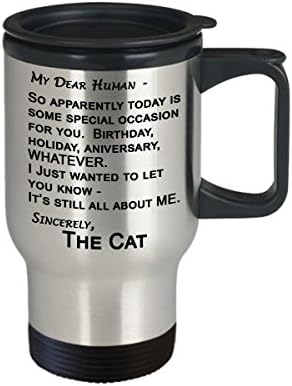 Настървени Кот - Скъп от човешкия съвет от the Cat Mug - Това е всичко за мен-о