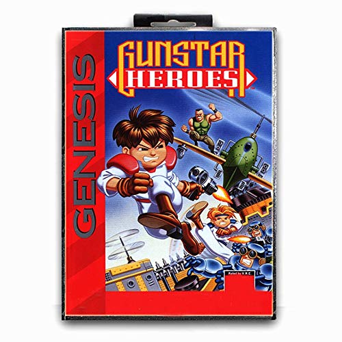 Lksya Gunstar Heroes с кутия - 16-битова детска карта на Sega, MD за Mega Drive за Genesis NTSC (японски обвивка)