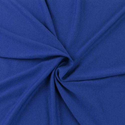 Еластичен трикотаж от вискозного джърси кралския син цвят в парцела (средно тегло / 180 ГОРИВО) - 1 Ярд