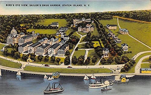 Моряците Уютна пристанището, Южна Каролина, Ню Йорк, пощенска Картичка