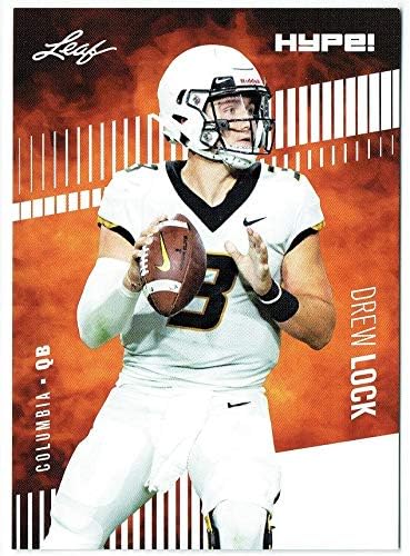 Рекламен КЛИП Drew Lock 2019 Leaf! 19 25 Футбол Лот Картички начинаещи Denver Broncos - Грозен Студентски карти