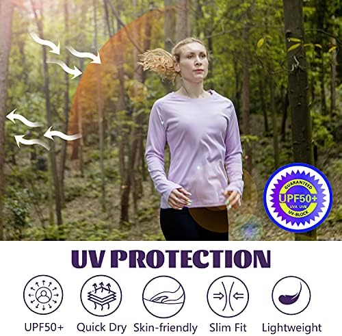 Дамски ризи Costdyne UPF 50+, СЪС защита от ултравиолетови лъчи, Леки, С Дълъг ръкав, бързо съхнещи