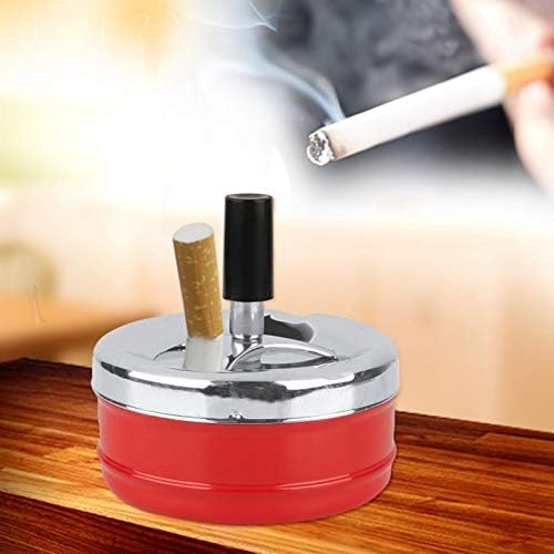 Пепелник за пушачи, Кръгла Маса Пепелник Съвременна форма от Метален материал за домашна употреба в бара на
