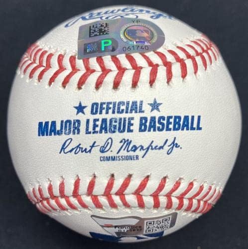 Кори Сийгър Подписа бейзболни Холограми MLB - Бейзболни топки с Автографи