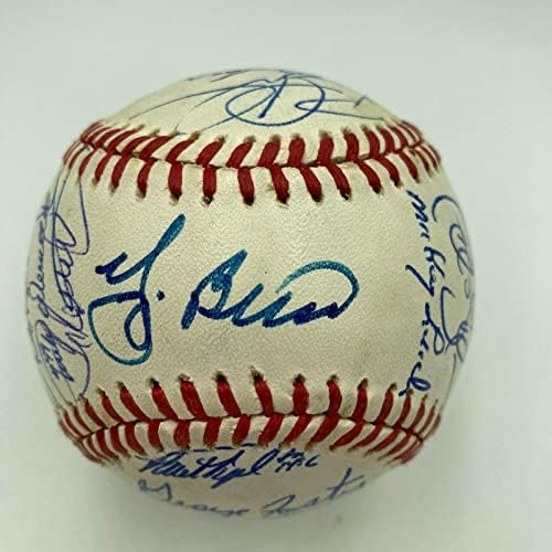 Легенди на бейзбола Ню Йорк Метс 1970-те-1980-те години С множество Автографи на Йога Берры Тага Mcgraw - Бейзболни